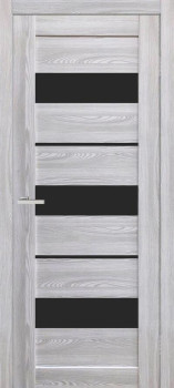 Двери Europe Doors Дания PVC Черное стекло