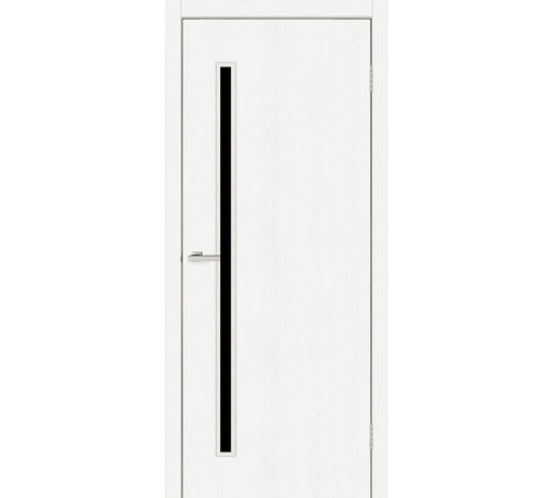 Межкомнатные Двери Europe Doors Эстония PVC Черное стекло ПВХ плёнка