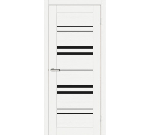 Двері Europe Doors Туреччина PVC Чорне скло