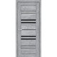 Двері Europe Doors Туреччина PVC Чорне скло