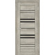 Двері Europe Doors Туреччина PVC Чорне скло