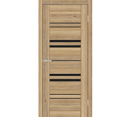 Двері Europe Doors Туреччина PVC Чорне скло