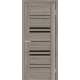 Двері Europe Doors Туреччина PVC Чорне скло