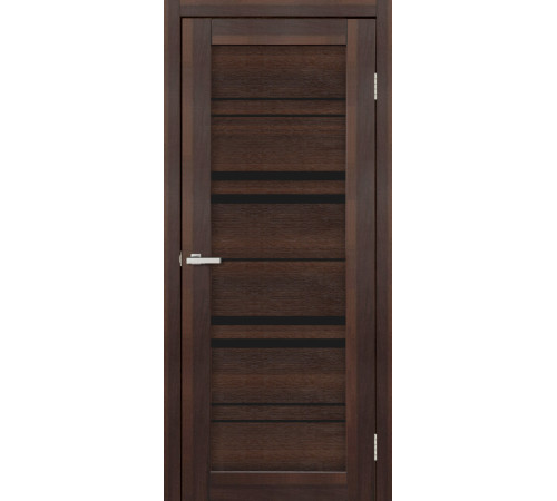 Двері Europe Doors Туреччина PVC Чорне скло