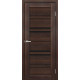Двері Europe Doors Туреччина PVC Чорне скло