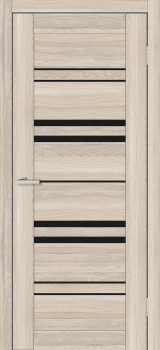 Двери Europe Doors Турция PVC Черное стекло