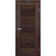 Двері Europe Doors Монако PVC Чорне скло
