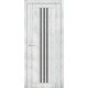 Двери Europe Doors Люксембург PVC Черное стекло