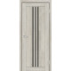 Двери Europe Doors Люксембург PVC Черное стекло