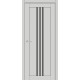 Двери Europe Doors Люксембург PVC Черное стекло