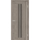 Двери Europe Doors Люксембург PVC Черное стекло
