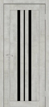 Двери Europe Doors Албания PVC Черное стекло