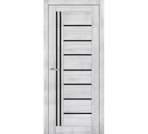 Двері Europe Doors Німеччина PVC Чорне скло