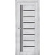 Двері Europe Doors Німеччина PVC Чорне скло