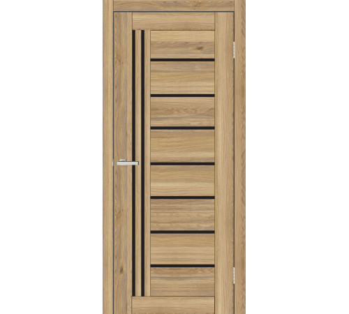 Двері Europe Doors Німеччина PVC Чорне скло