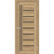 Двері Europe Doors Німеччина PVC Чорне скло