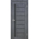 Двері Europe Doors Німеччина PVC Чорне скло