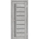 Двері Europe Doors Німеччина PVC Чорне скло