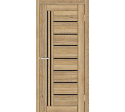 Двері Europe Doors Німеччина POLITEX Чорне скло