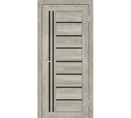 Двері Europe Doors Німеччина POLITEX Чорне скло