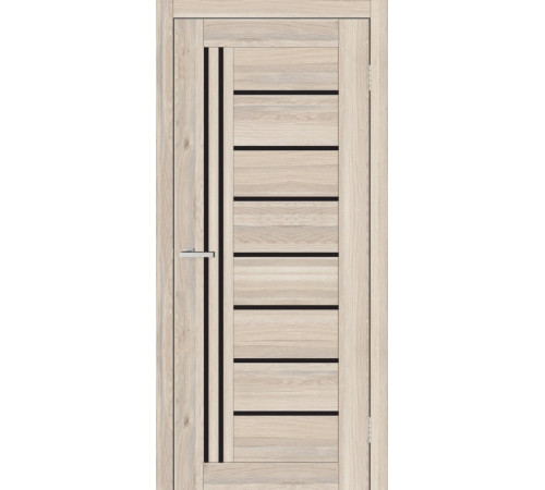 Двері Europe Doors Німеччина POLITEX Чорне скло