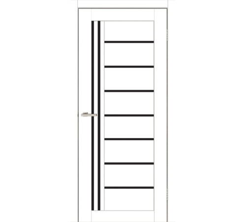 Двері Europe Doors Німеччина POLITEX Чорне скло