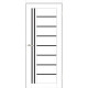 Двері Europe Doors Німеччина POLITEX Чорне скло