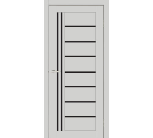 Двері Europe Doors Німеччина SUPER MATE Чорне скло