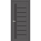 Двері Europe Doors Німеччина SUPER MATE Чорне скло