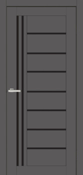Двери Europe Doors Германия SUPER MATE Черное стекло