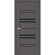 Двері Europe Doors Туреччина SUPER MATE Чорне скло