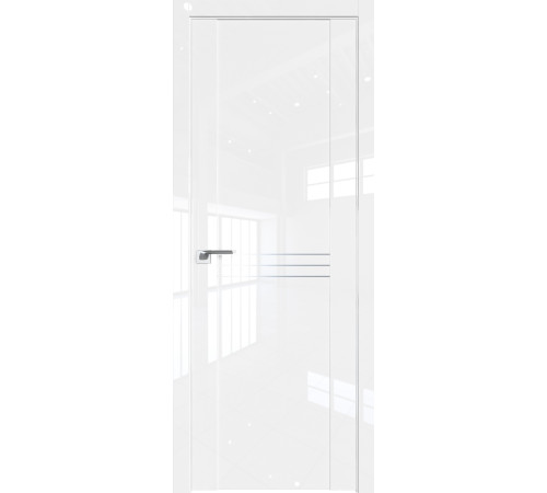 Межкомнатные Двери Grazio 150 L - Белый Люкс Краска