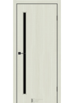 Двері KFD Line Glass 01 Чорне скло