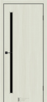 Двери KFD Line Glass 01 Черное стекло