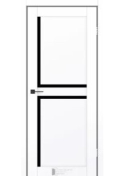 Двері KFD Prestige 8 Чорне скло