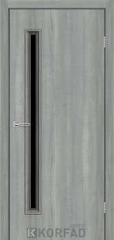 Двері Korfad Express CORNER GLASS-01 Чорне скло