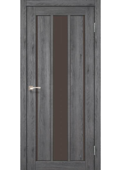Двері Korfad Venecia Deluxe VND-04 Бронза дуб марсала