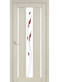 Двері Korfad Venecia Deluxe VND-04 М1 дуб білений