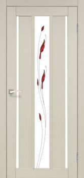 Двери Korfad Venecia Deluxe VND-04 М1 дуб беленый