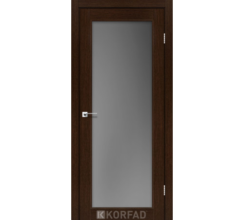 Межкомнатные Двери Korfad Sanvito SV-01 Cатин графит 8 мм ПВХ плёнка