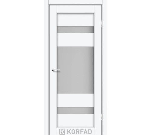Двери Korfad Parma PM-01 сатин белый