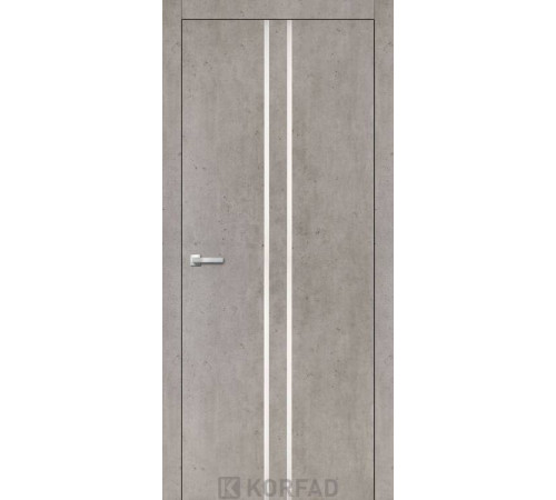 Межкомнатные Двери Korfad Aluminium Loft Plato ALP-02 ПВХ плёнка