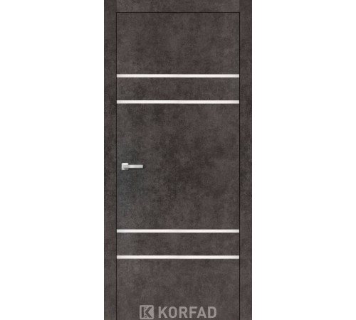 Межкомнатные Двери Korfad Aluminium Loft Plato ALP-04 ПВХ плёнка