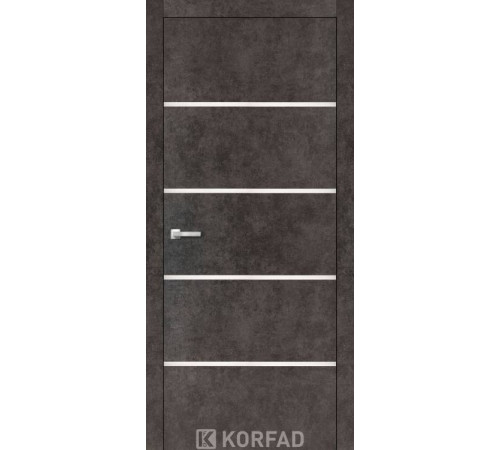 Міжкімнатні Двері Korfad Aluminium Loft Plato ALP-05 ПВХ плівка