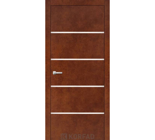 Міжкімнатні Двері Korfad Aluminium Loft Plato ALP-05 ПВХ плівка