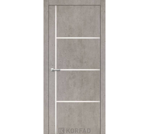 Межкомнатные Двери Korfad Aluminium Loft Plato ALP-08 ПВХ плёнка