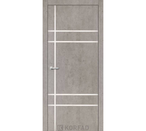 Межкомнатные Двери Korfad Aluminium Loft Plato ALP-09 ПВХ плёнка