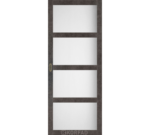 Межкомнатные Двери Korfad Bella BL-01 сатин белый ПВХ плёнка
