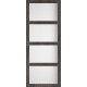 Межкомнатные Двери Korfad Bella BL-01 сатин белый ПВХ плёнка