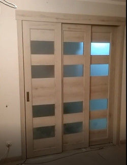 Двери Korfad Тройные раздвижные двери Heffele